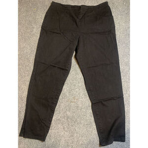 White Tag Women’s Pants Size XL XG With Packets Black